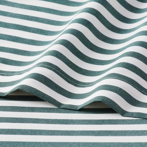 NEW Microfiber Sheet Set - Room Essentials™ Green Stripe Twin/Twin XL - Picture 2 of 8